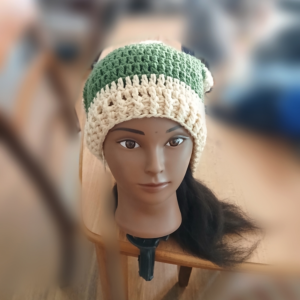 Handmade Crocheted Unisex Slouchy Beanie